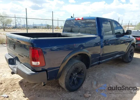 2021 Ram 1500 Classic Warlock 4X4 6'4 Box из США, поврежденный, VIN 1C6RR7GG4MS568536